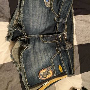 Harley Davidson Jean shorts